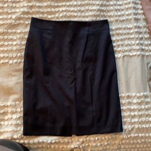 Dark navy blue pencil skirt